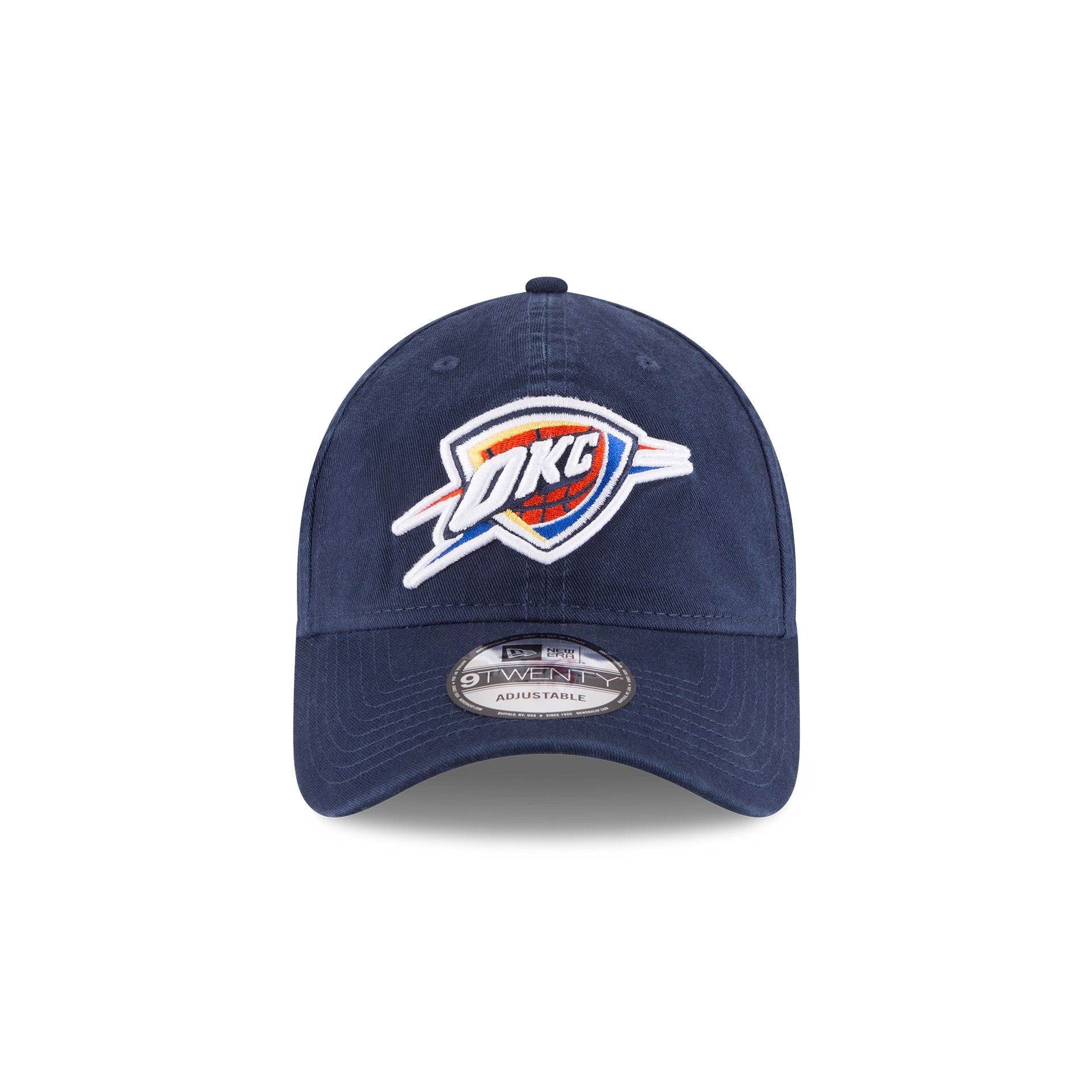 Oklahoma City Thunder Core Classic Blue 9TWENTY Adjustable Hat - Image 2