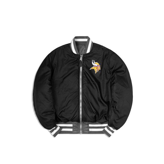 Alpha Industries X Minnesota Vikings MA-1 Bomber Jacket - Image 6