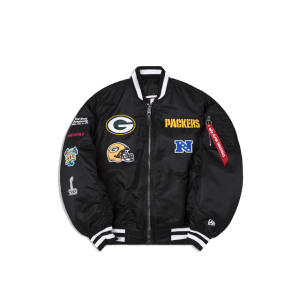 Alpha Industries X Green Bay Packers MA-1 Bomber Jacket