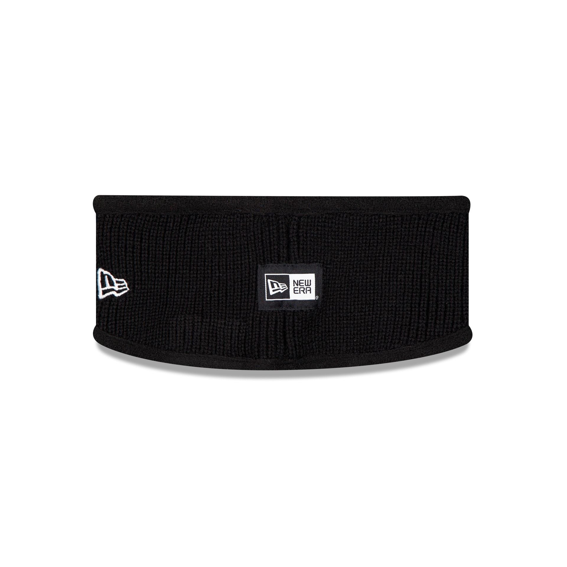 New Era Cap Black Knit Ear Warmer - Image 2