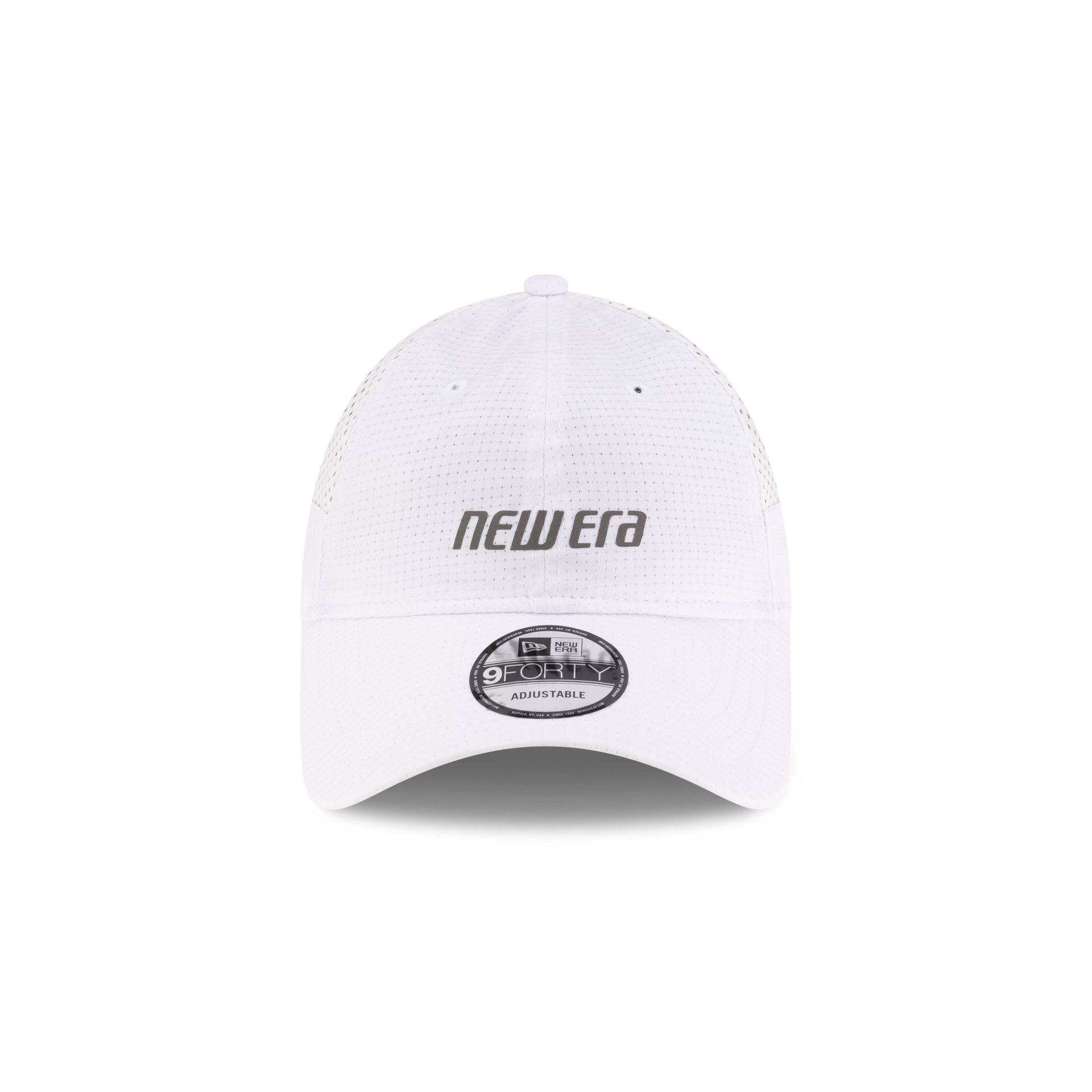 New Era Cap Dual Mesh White 9FORTY Strapback Hat - Image 2