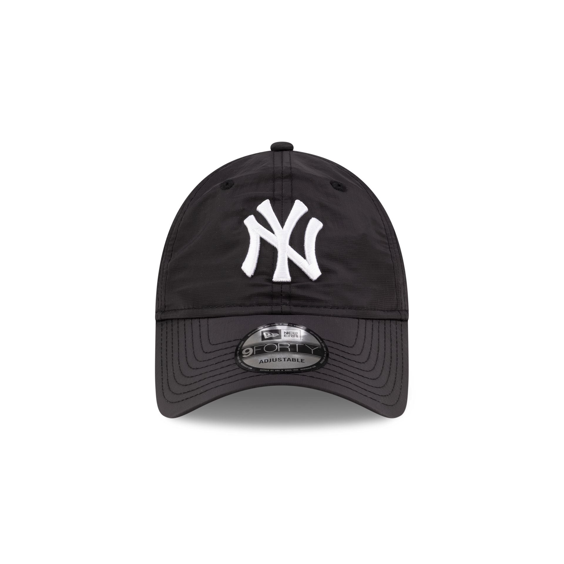 New York Yankees Black Nylon 9FORTY Adjustable Hat - Image 2
