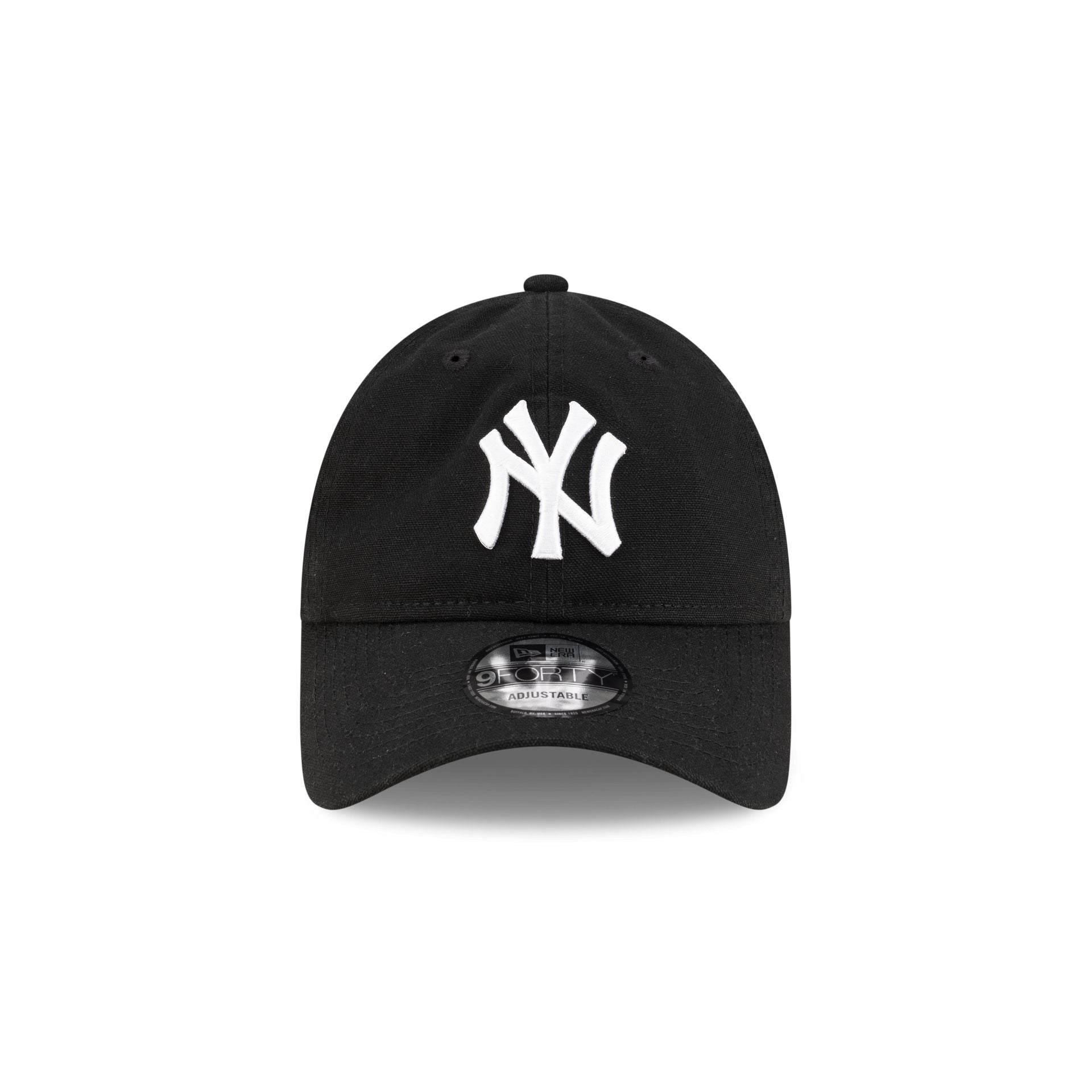 New York Yankees Black Duck Canvas 9FORTY Adjustable Hat - Image 2