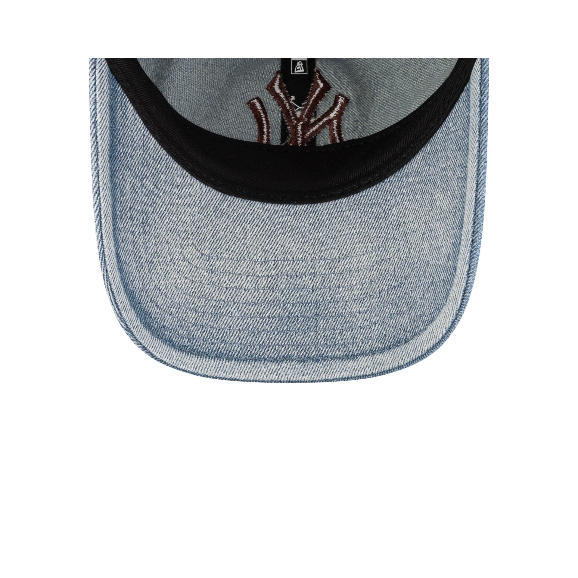 New York Yankees Light Blue Denim 9FORTY Adjustable Hat - Image 7