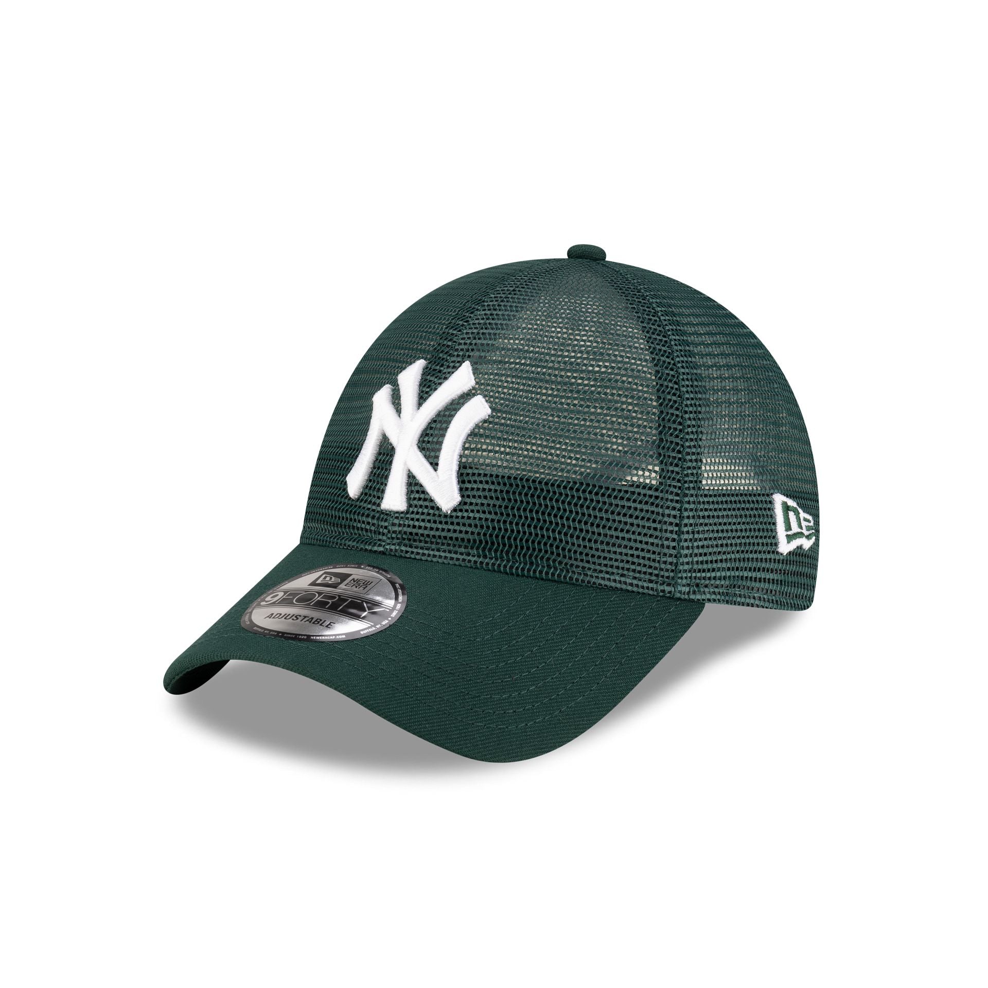 New York Yankees Dark Green Mesh 9FORTY Snapback Hat - Image 3
