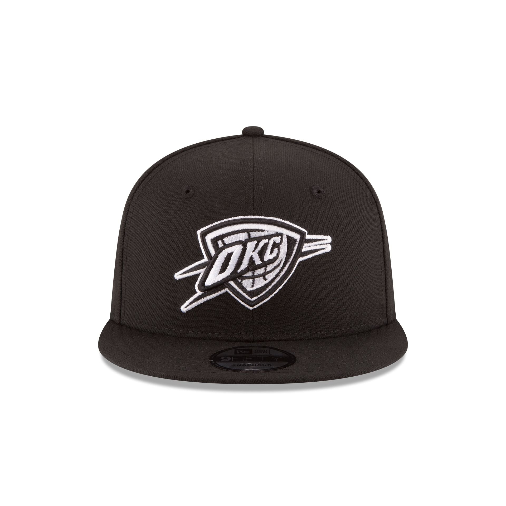 Oklahoma City Thunder 2025 NBA Champions Black & White 9FIFTY Snapback Hat - Image 2