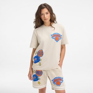 New York Knicks Stone Logo Select T-Shirt