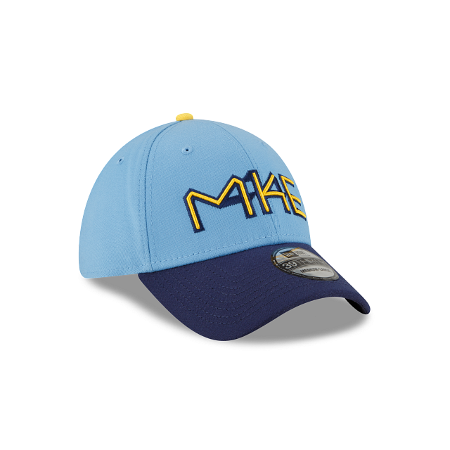 Milwaukee Brewers City Connect 39THIRTY Stretch Fit Hat - Image 3