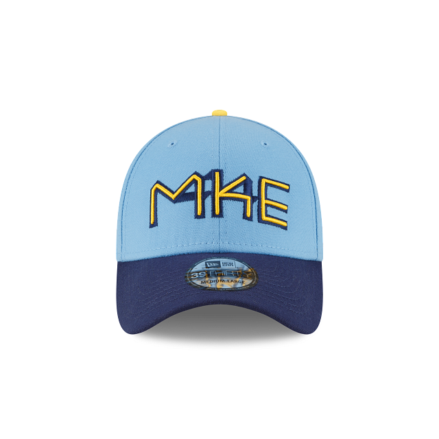 Milwaukee Brewers City Connect 39THIRTY Stretch Fit Hat - Image 2