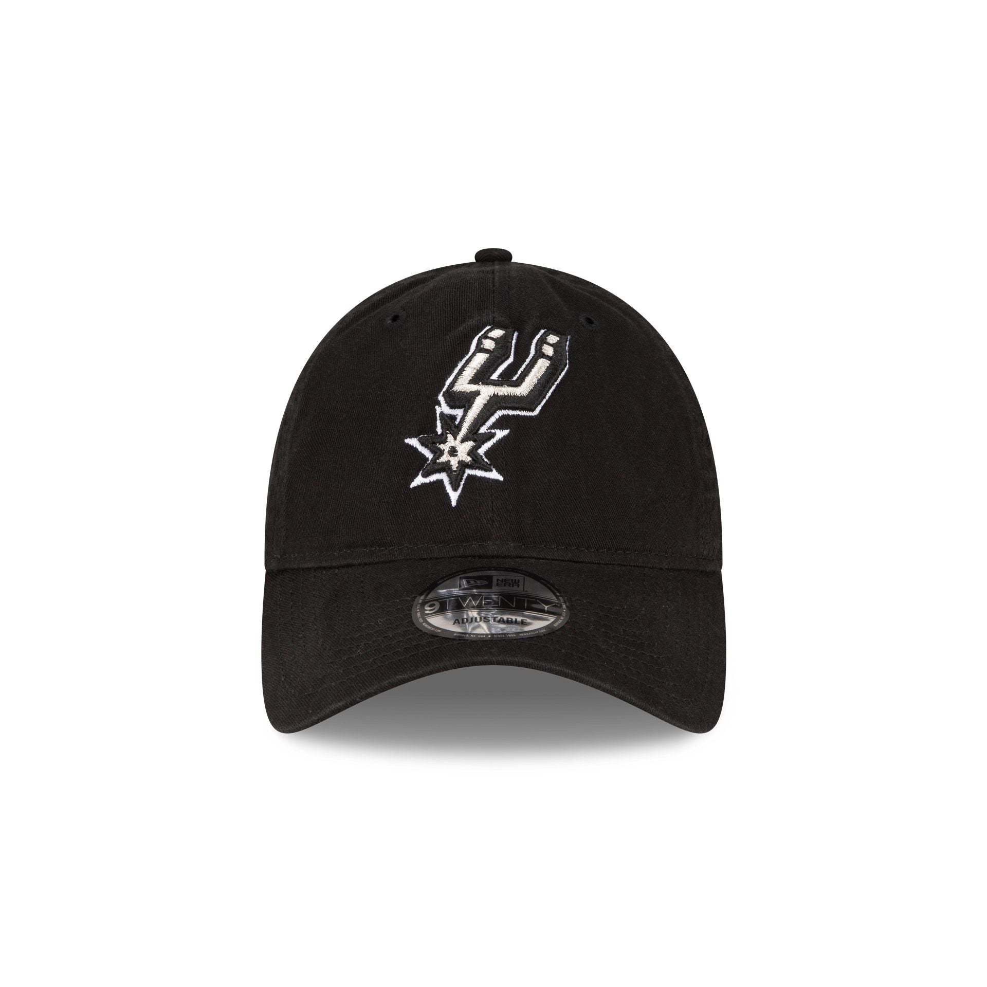 San Antonio Spurs Core Classic Black 9TWENTY Adjustable Hat - Image 2