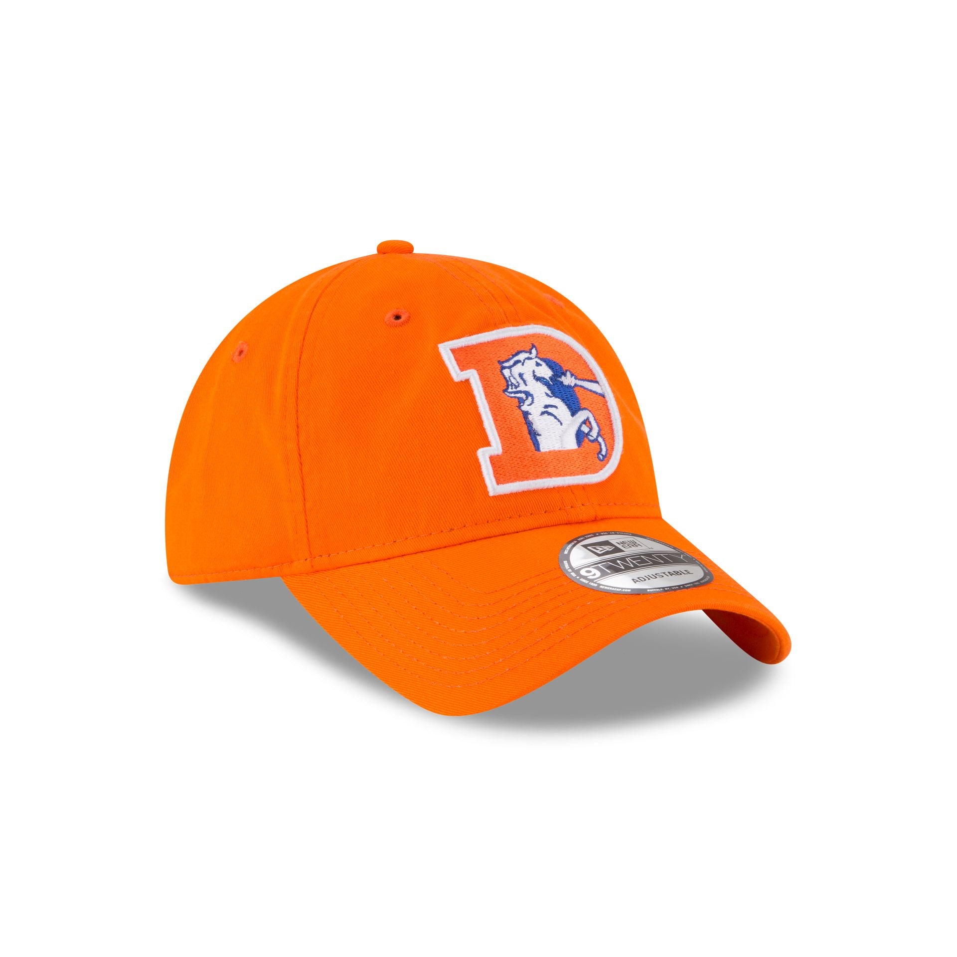 Denver Broncos Core Classic 2.0 Orange 9TWENTY Adjustable Hat - Image 3