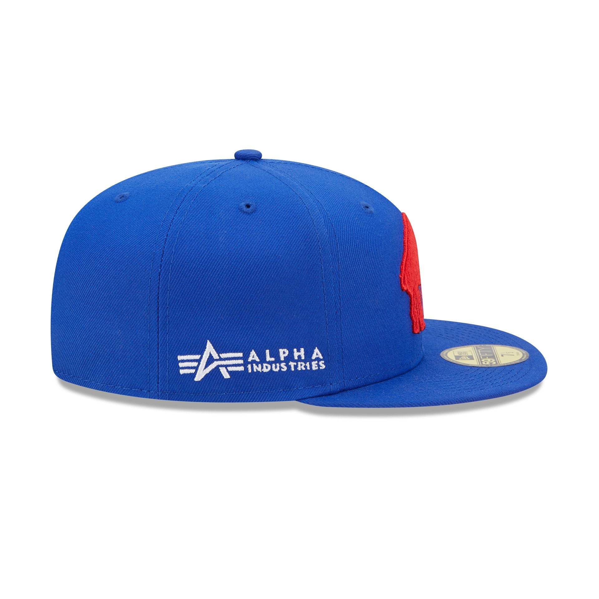 Alpha Industries x Buffalo Bills Historic 59FIFTY Fitted Hat - Image 5