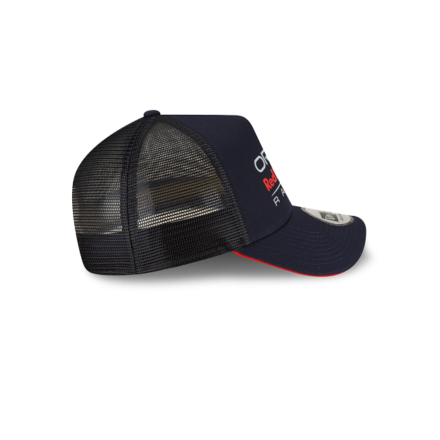Oracle Red Bull Racing Essential Blue A-Frame Trucker Hat - Image 5