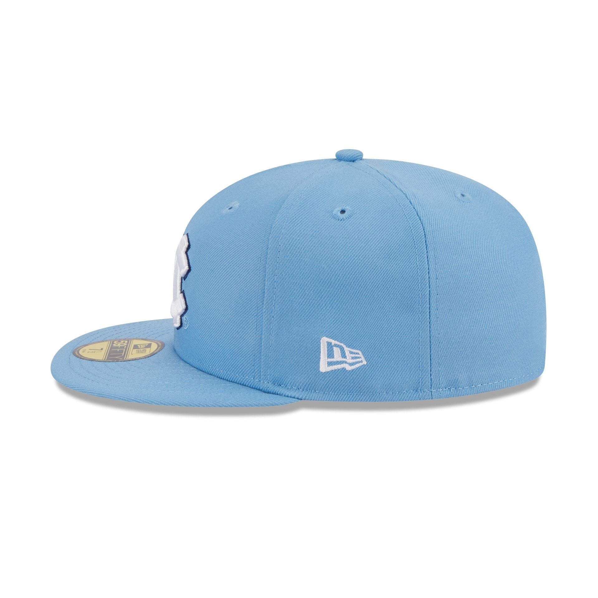 North Carolina Tar Heels Blue 59FIFTY Fitted Hat - Image 4