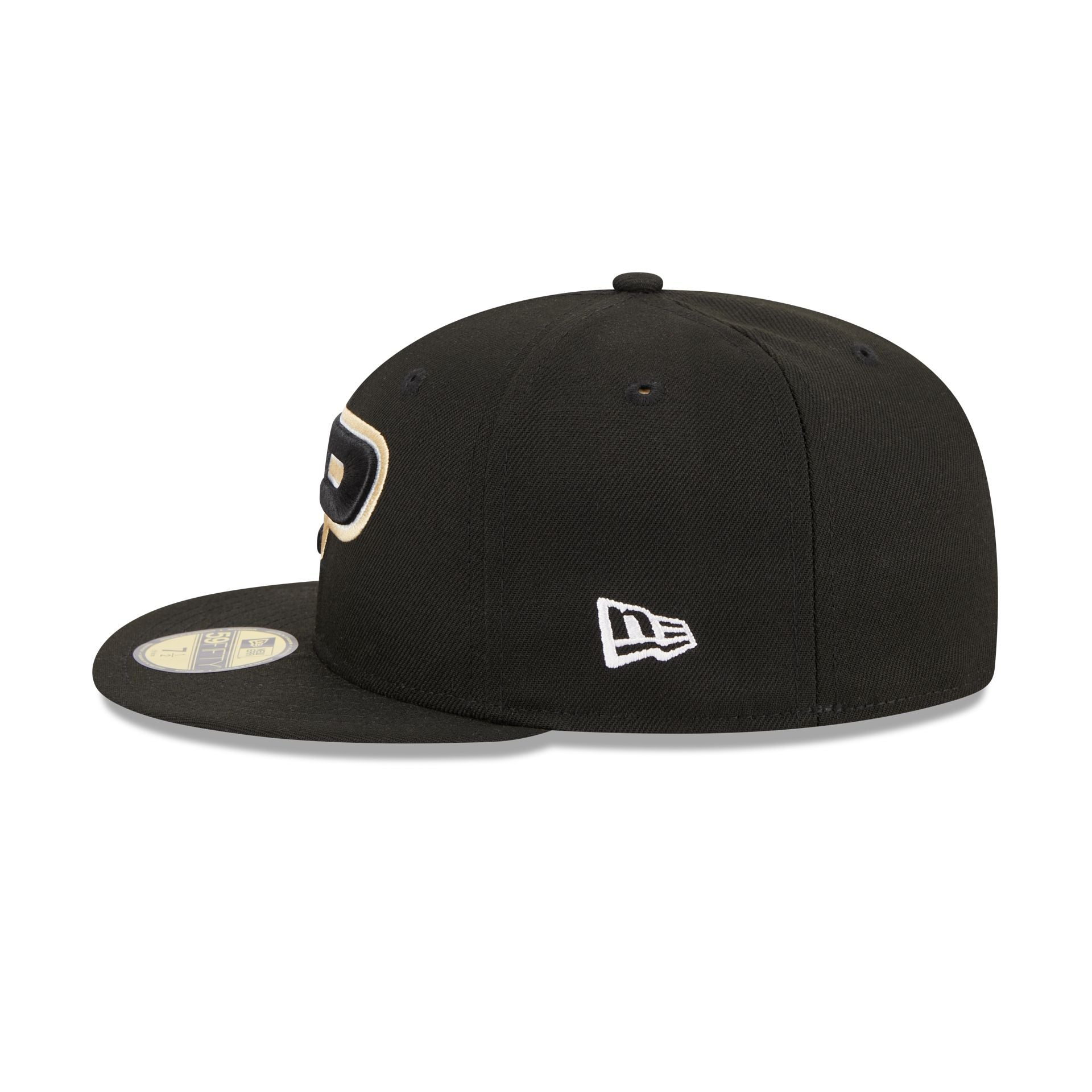 Purdue Boilermakers Black 59FIFTY Fitted Hat - Image 4