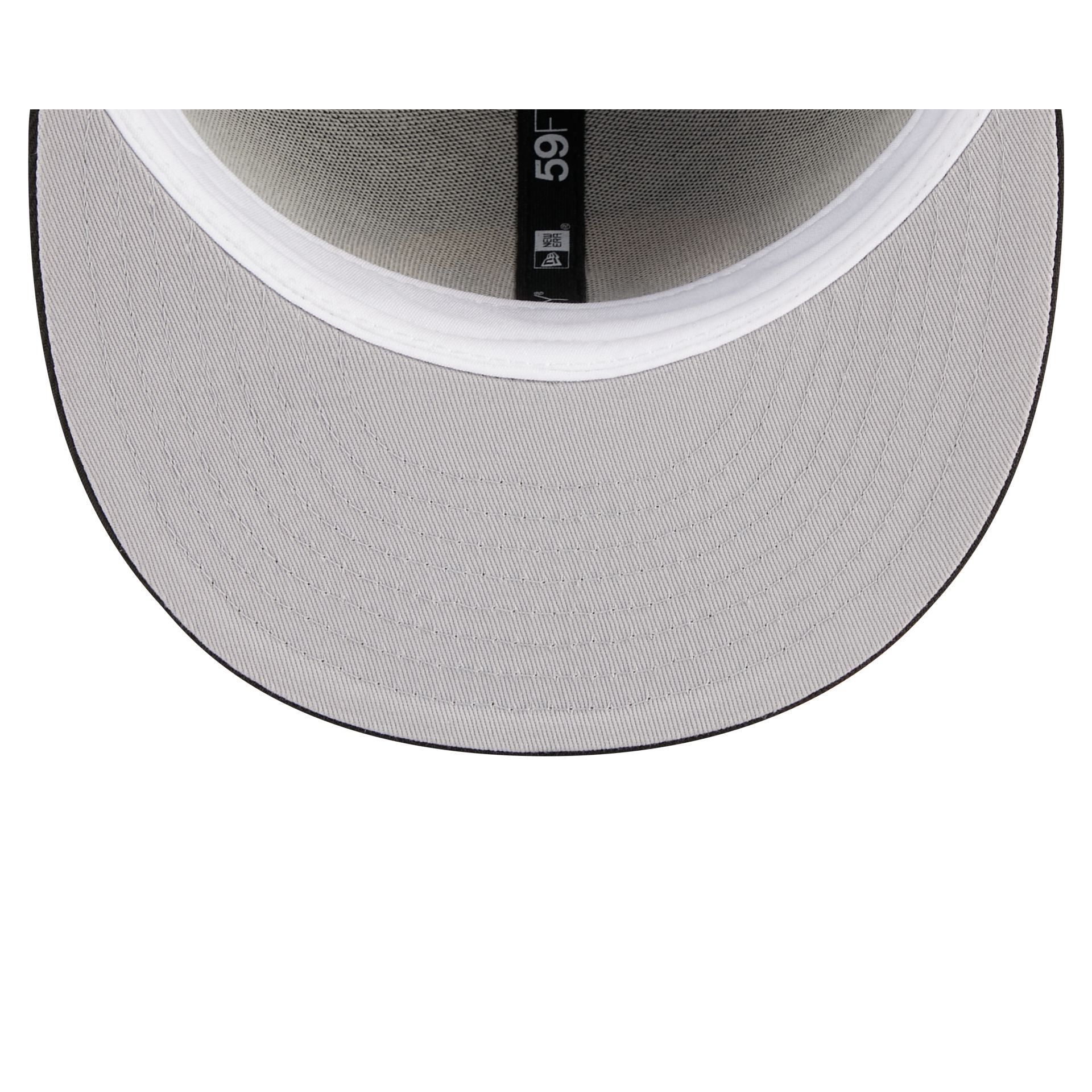 Iowa Hawkeyes Black 59FIFTY Fitted Hat - Image 7