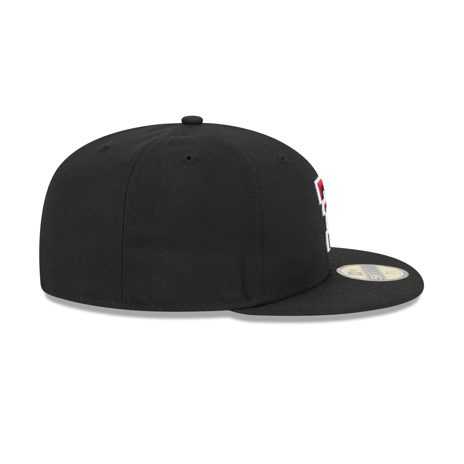 Texas Tech Red Raiders Black 59FIFTY Fitted Hat - Image 5