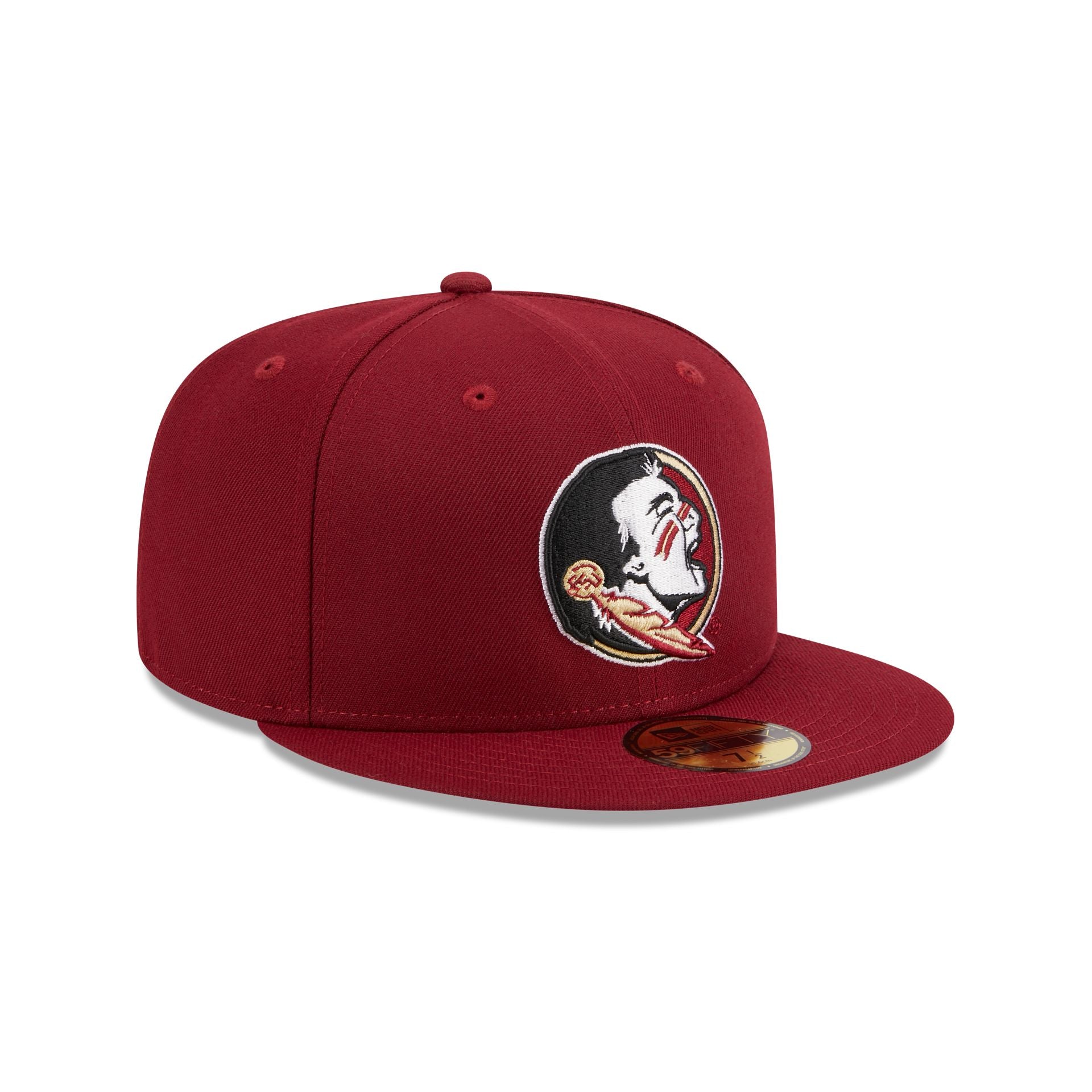 Florida State Seminoles Garnet 59FIFTY Fitted Hat - Image 3