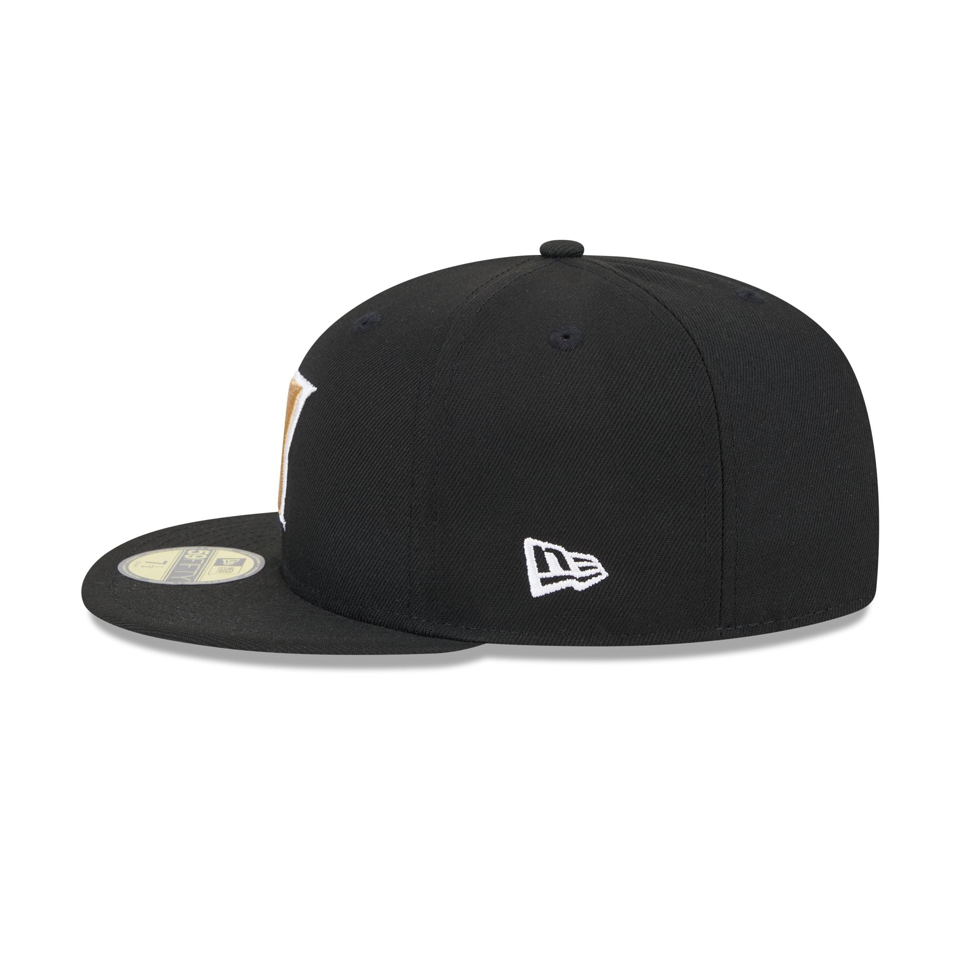 Vanderbilt Commodores Black 59FIFTY Fitted Hat - Image 4