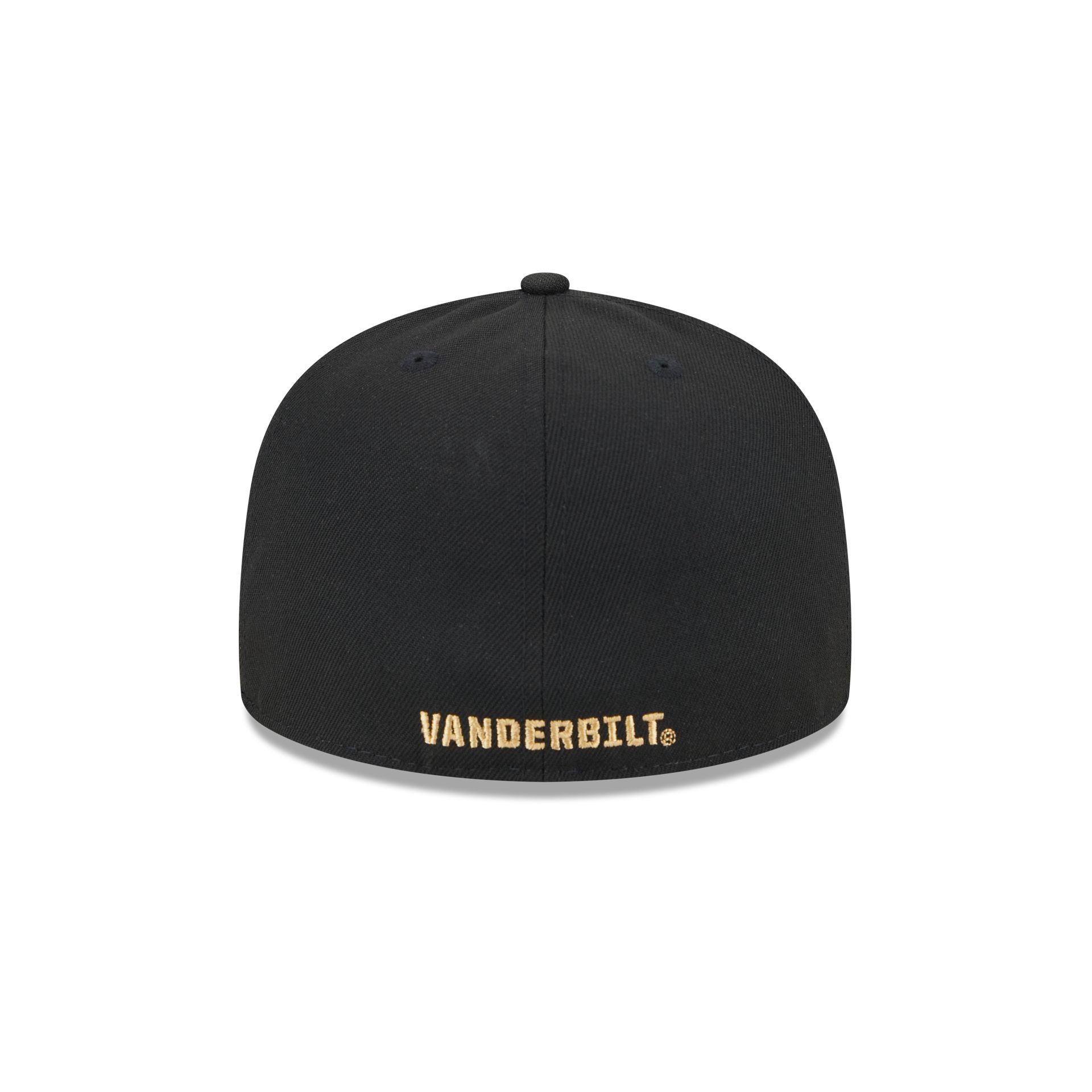 Vanderbilt Commodores Black 59FIFTY Fitted Hat - Image 6