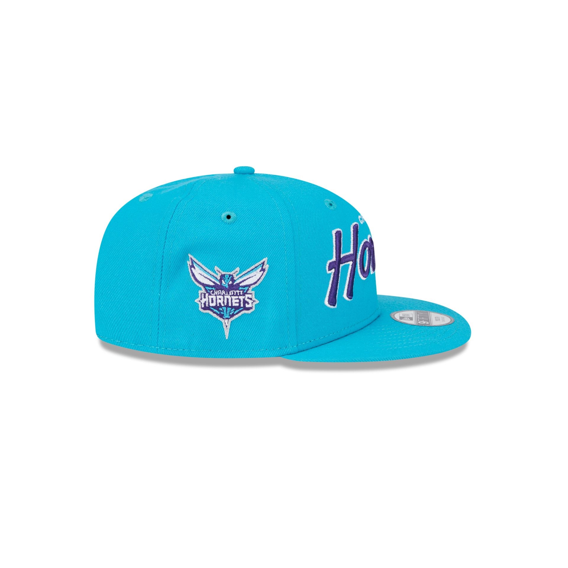 Charlotte Hornets Script Kids 9FIFTY Snapback Hat - Image 4