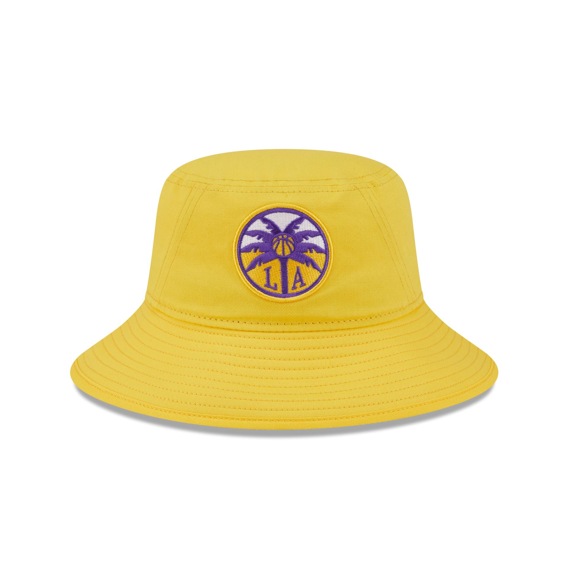 Los Angeles Sparks Yellow Bucket Hat Hat - Image 2