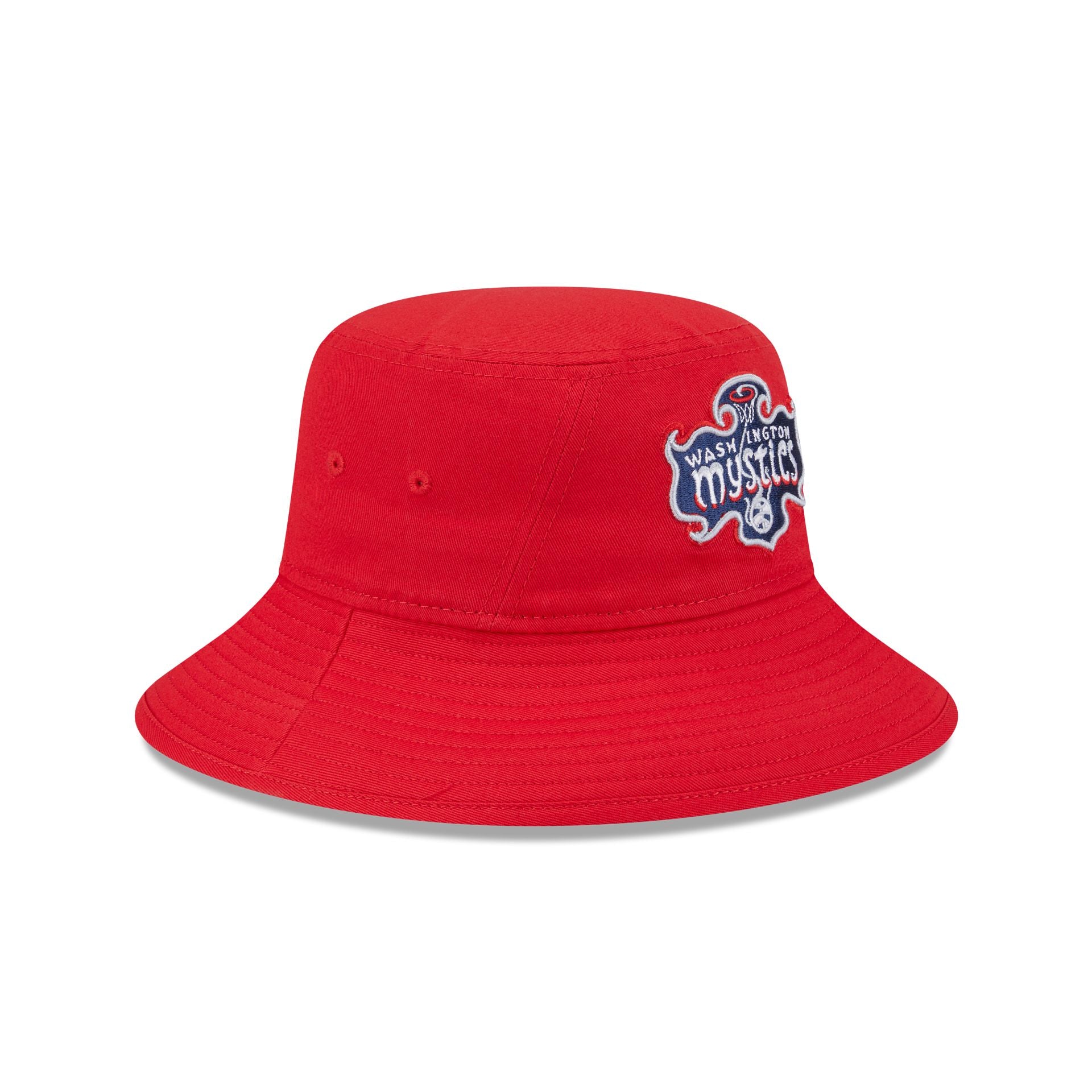 Washington Mystics Red Bucket Hat Hat - Image 3