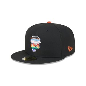 San Francisco Giants Turn Back the Clock Black 59FIFTY Fitted Hat