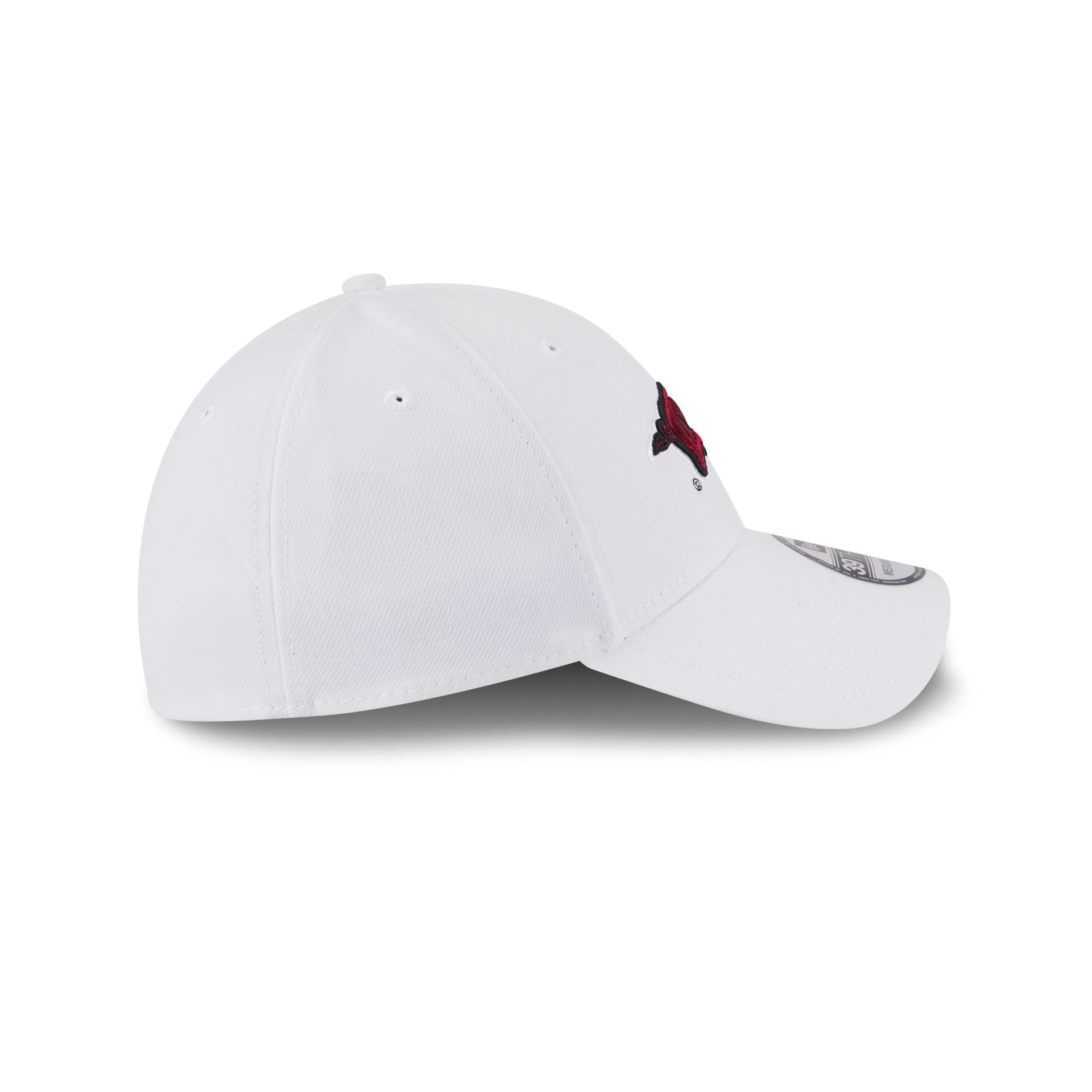 Arkansas Razorbacks Optic White 39THIRTY Stretch Fit Hat - Image 5
