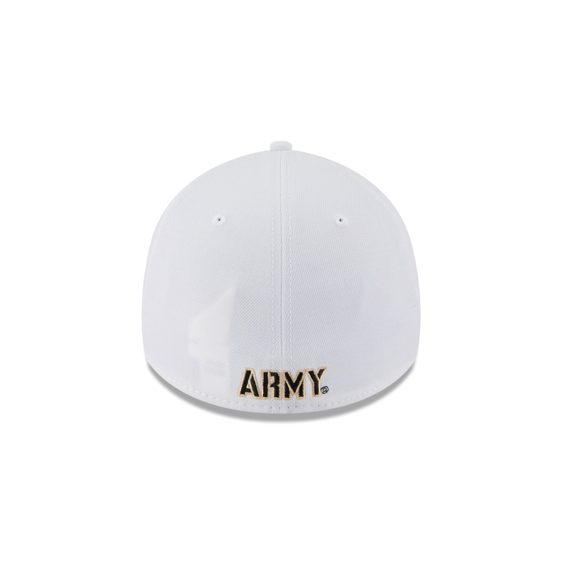 Army Black Knights Optic White 39THIRTY Stretch Fit Hat - Image 6