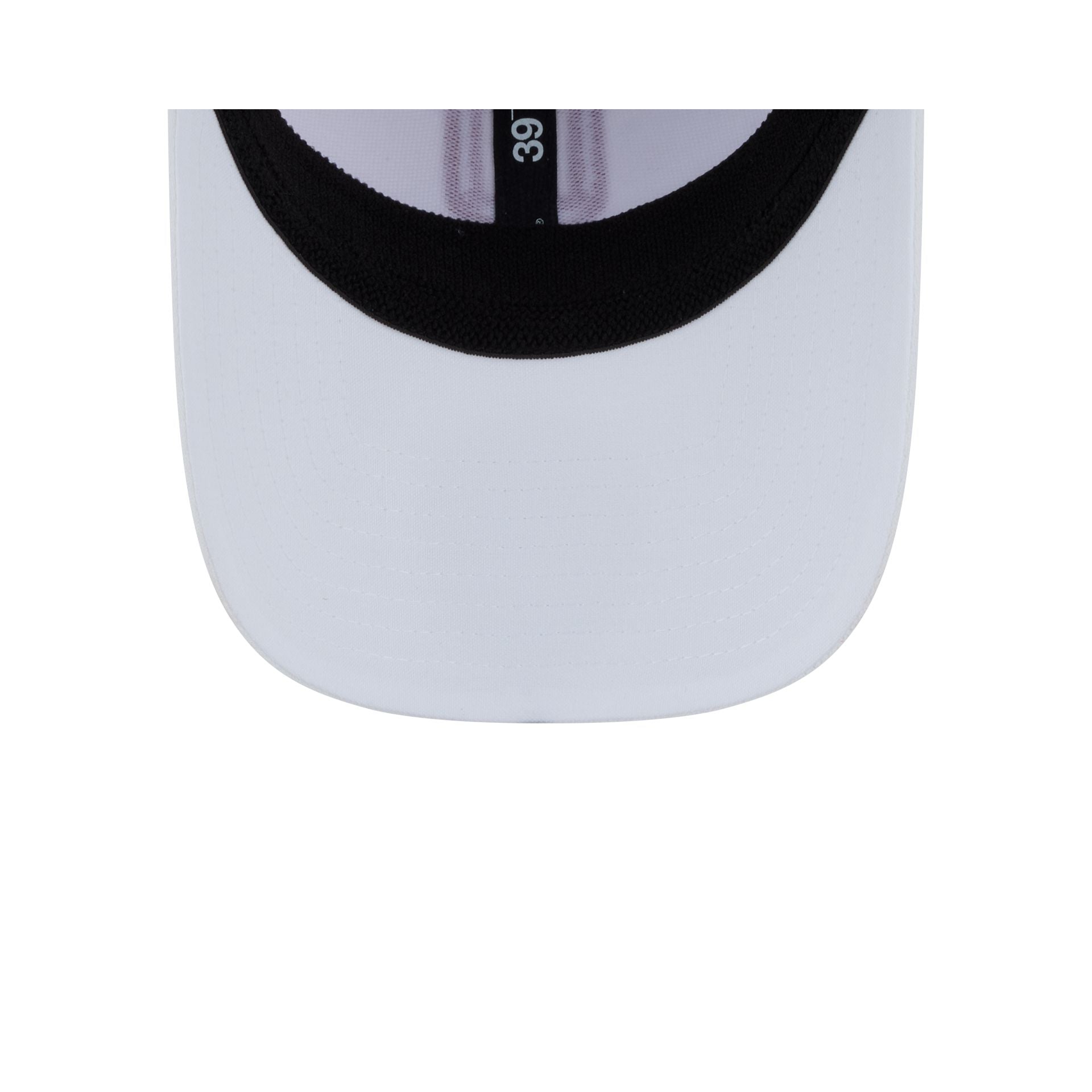 Indiana Hoosiers Optic White 39THIRTY Stretch Fit Hat - Image 7