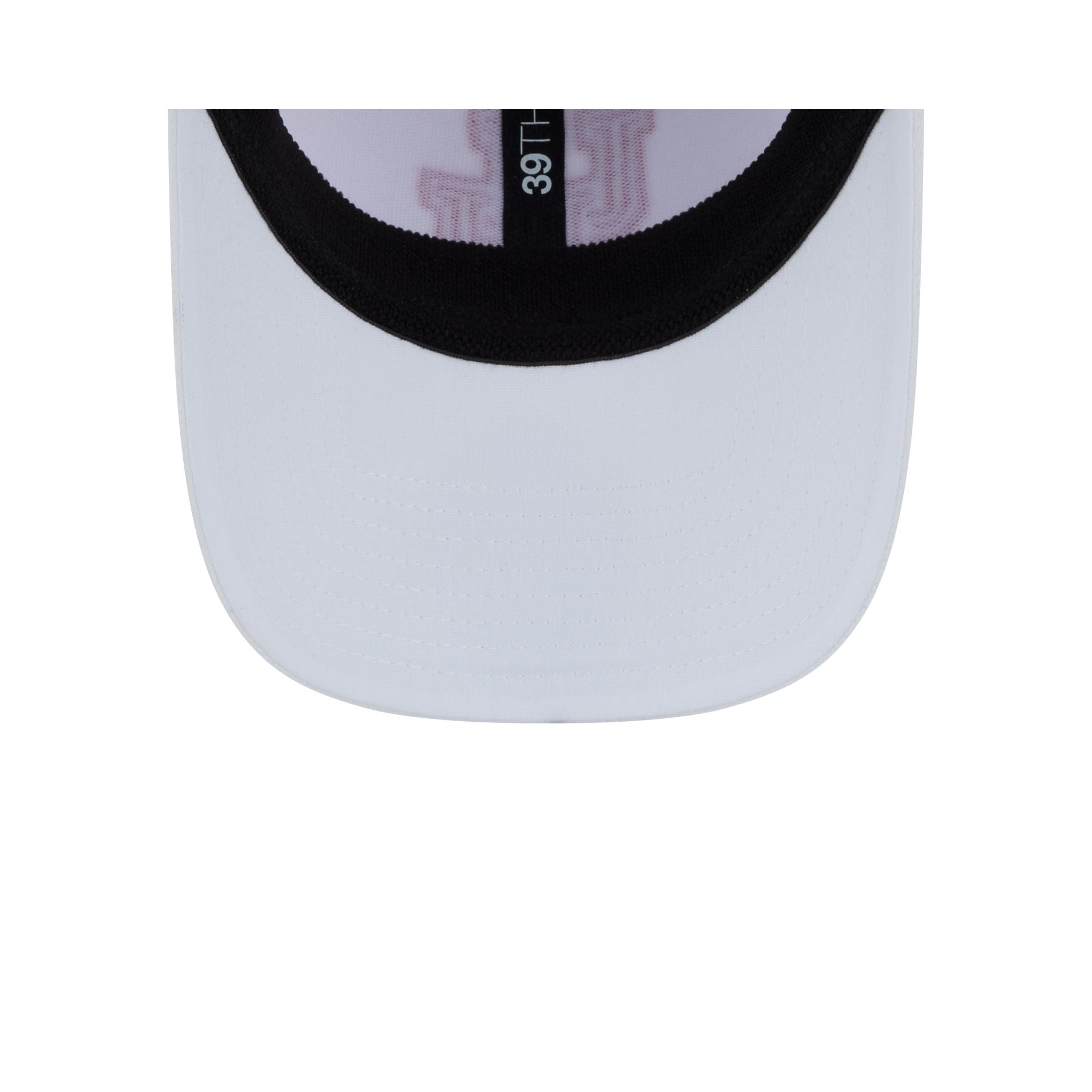 Houston Cougars Optic White 39THIRTY Stretch Fit Hat - Image 7