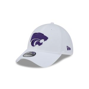 Kansas State Wildcats Optic White 39THIRTY Stretch Fit Hat