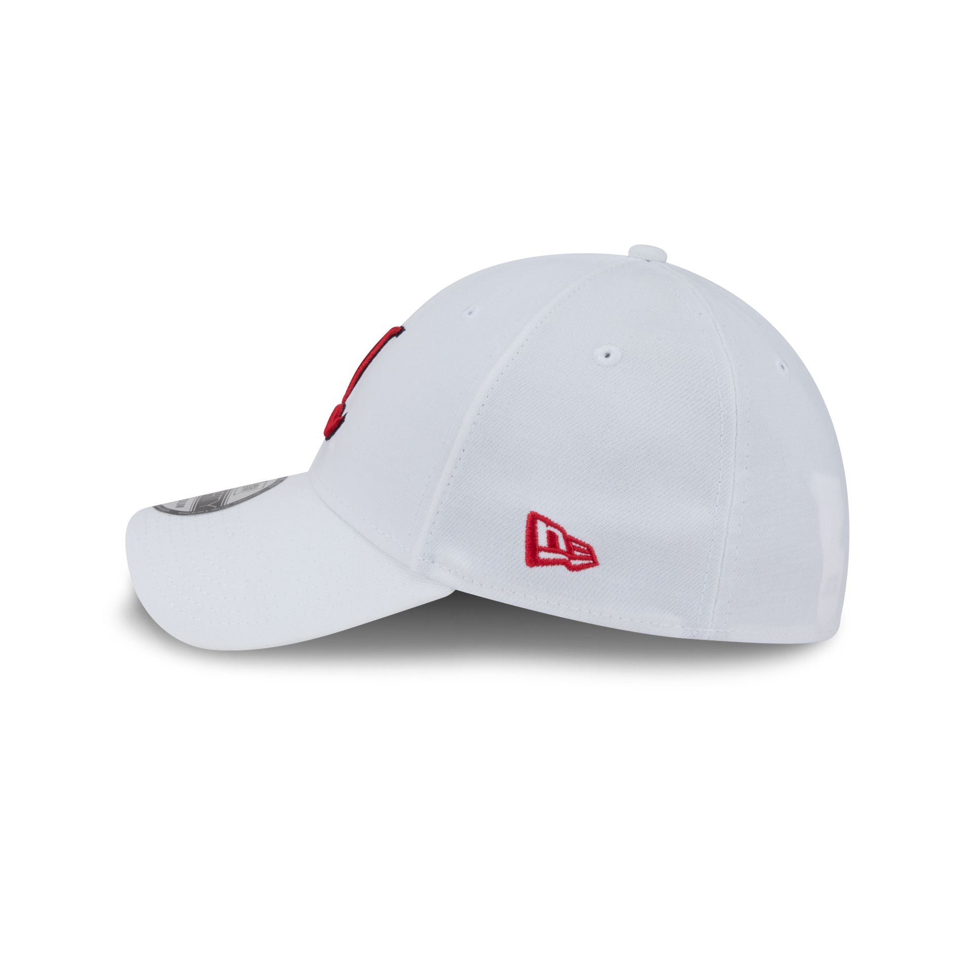 Louisville Cardinals Optic White 39THIRTY Stretch Fit Hat - Image 4