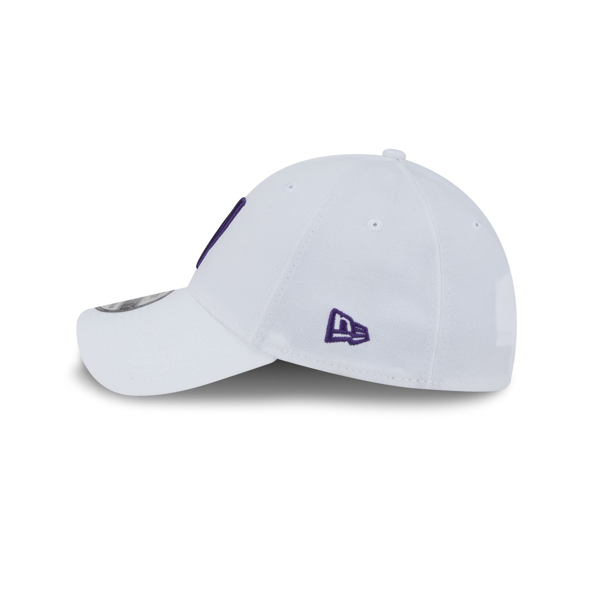 Northwestern Wildcats Optic White 39THIRTY Stretch Fit Hat - Image 4