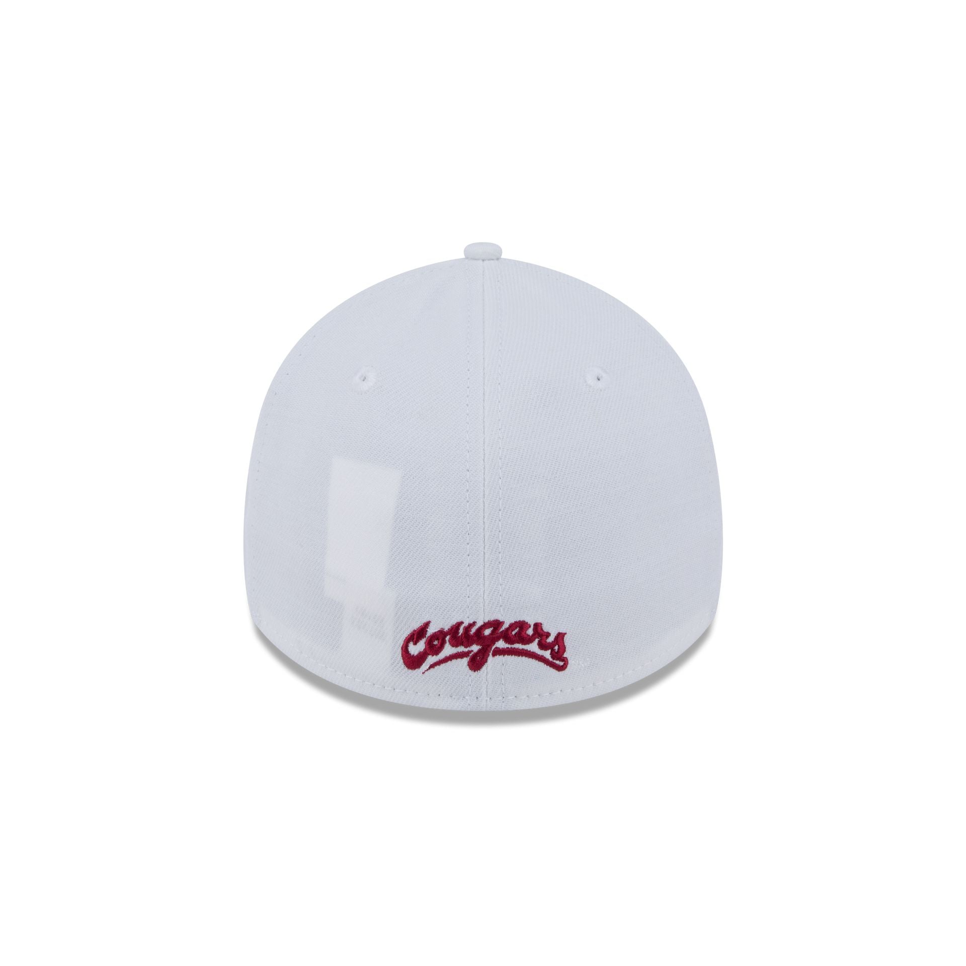 Washington State Cougars Optic White 39THIRTY Stretch Fit Hat - Image 6