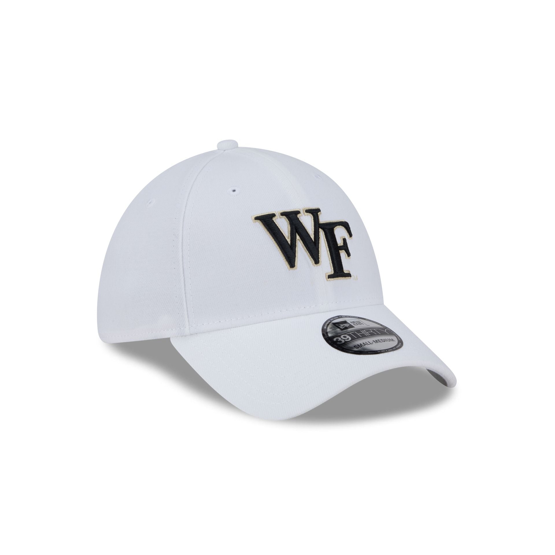 Wake Forest Demon Deacons Optic White 39THIRTY Stretch Fit Hat - Image 3