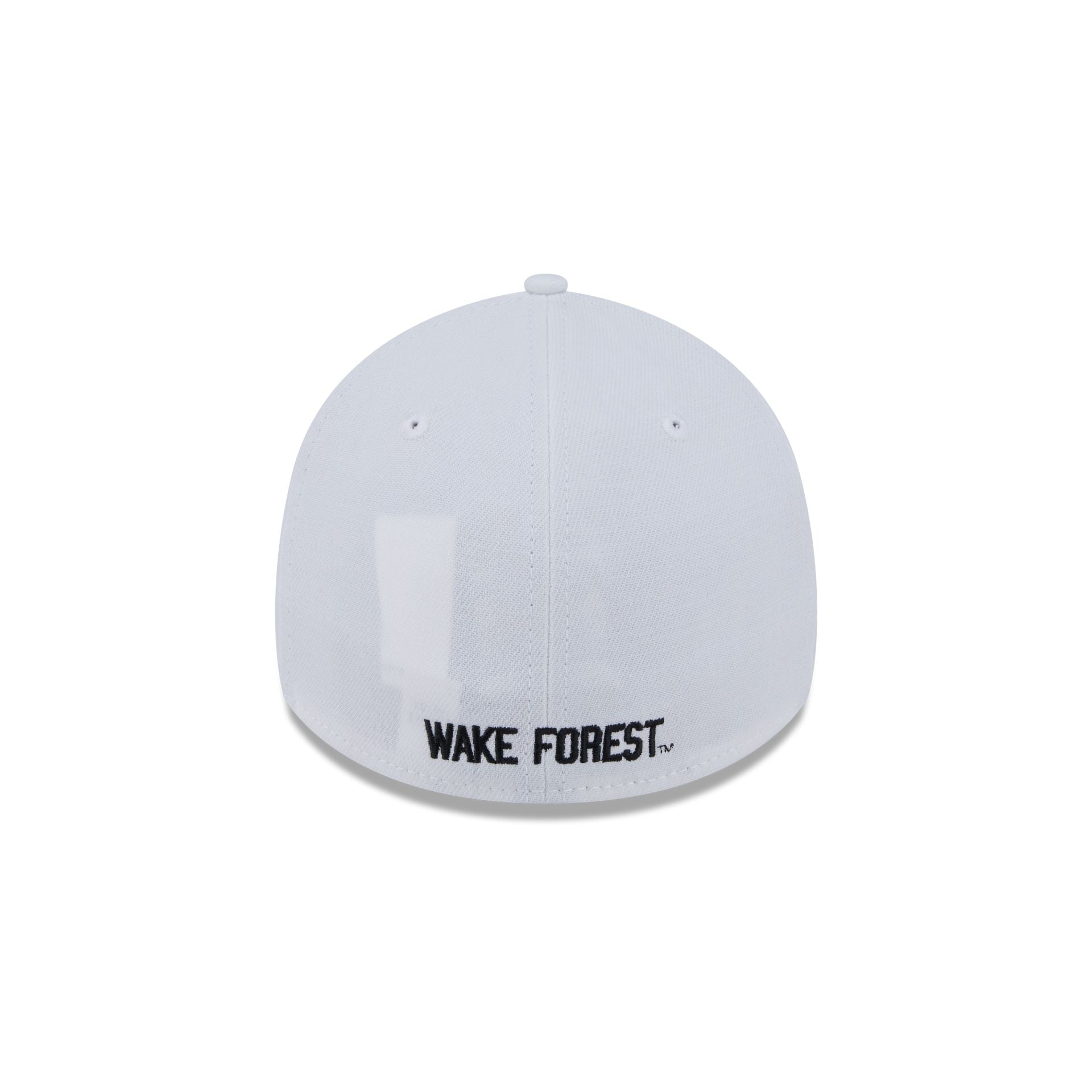 Wake Forest Demon Deacons Optic White 39THIRTY Stretch Fit Hat - Image 6