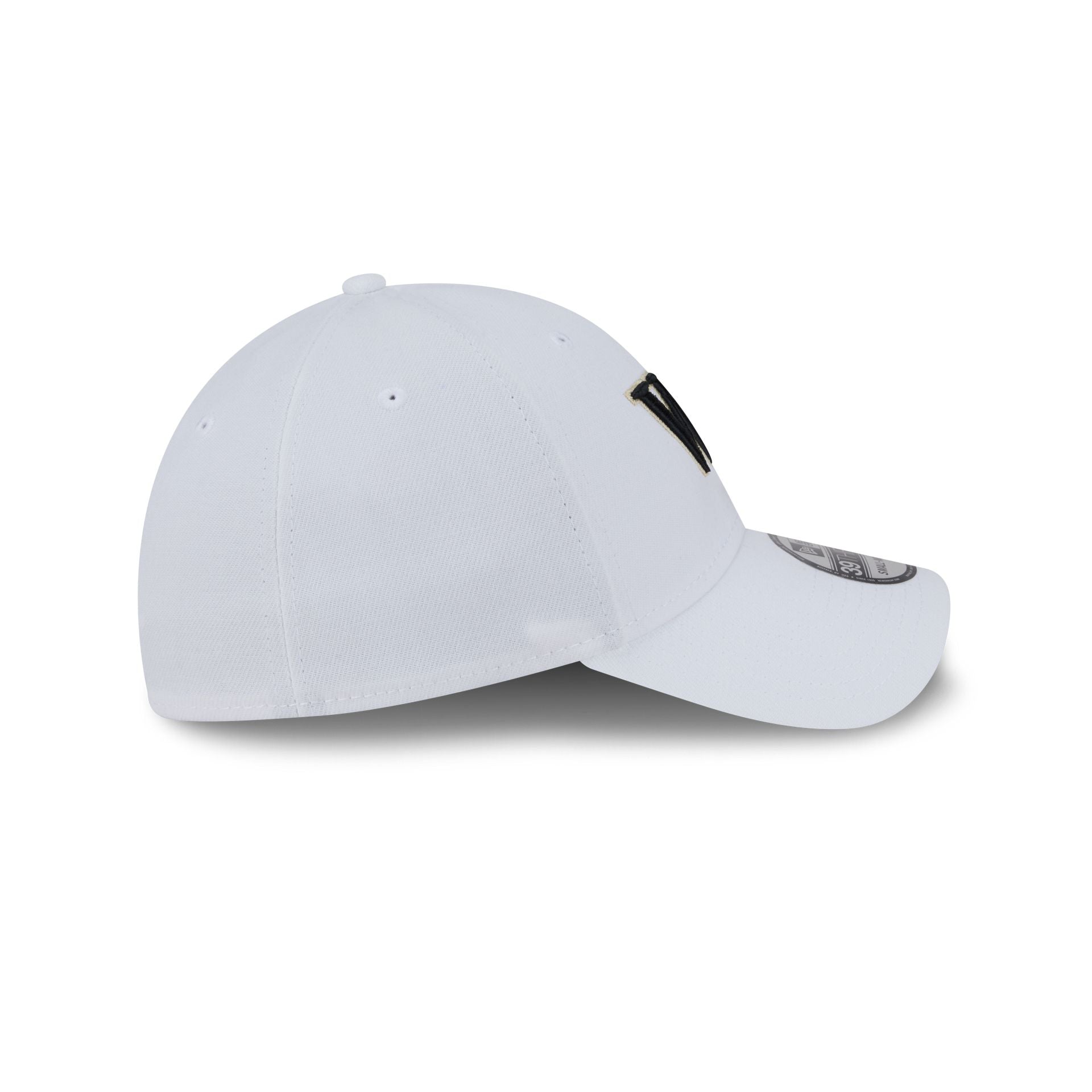 Wake Forest Demon Deacons Optic White 39THIRTY Stretch Fit Hat - Image 5