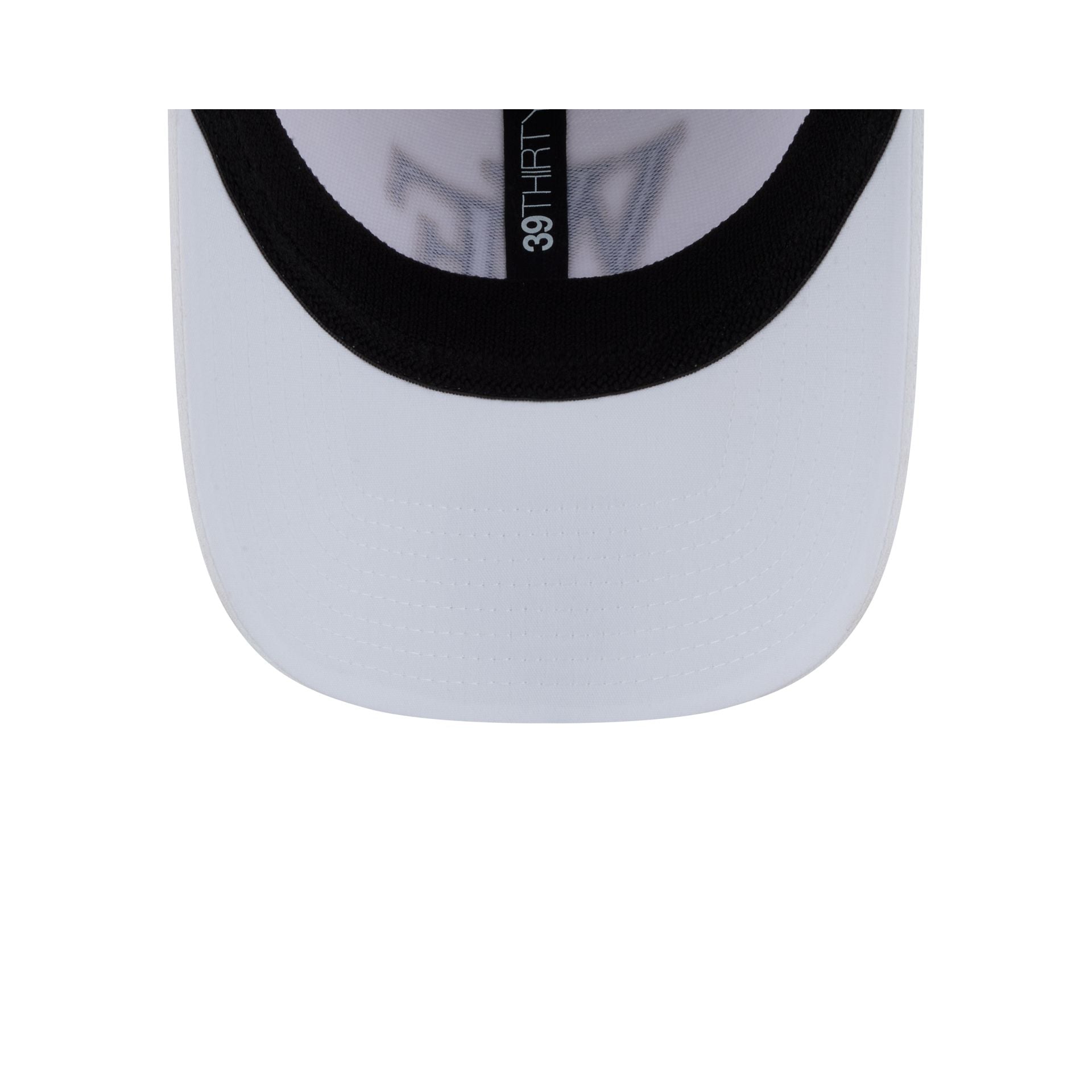 Wake Forest Demon Deacons Optic White 39THIRTY Stretch Fit Hat - Image 7