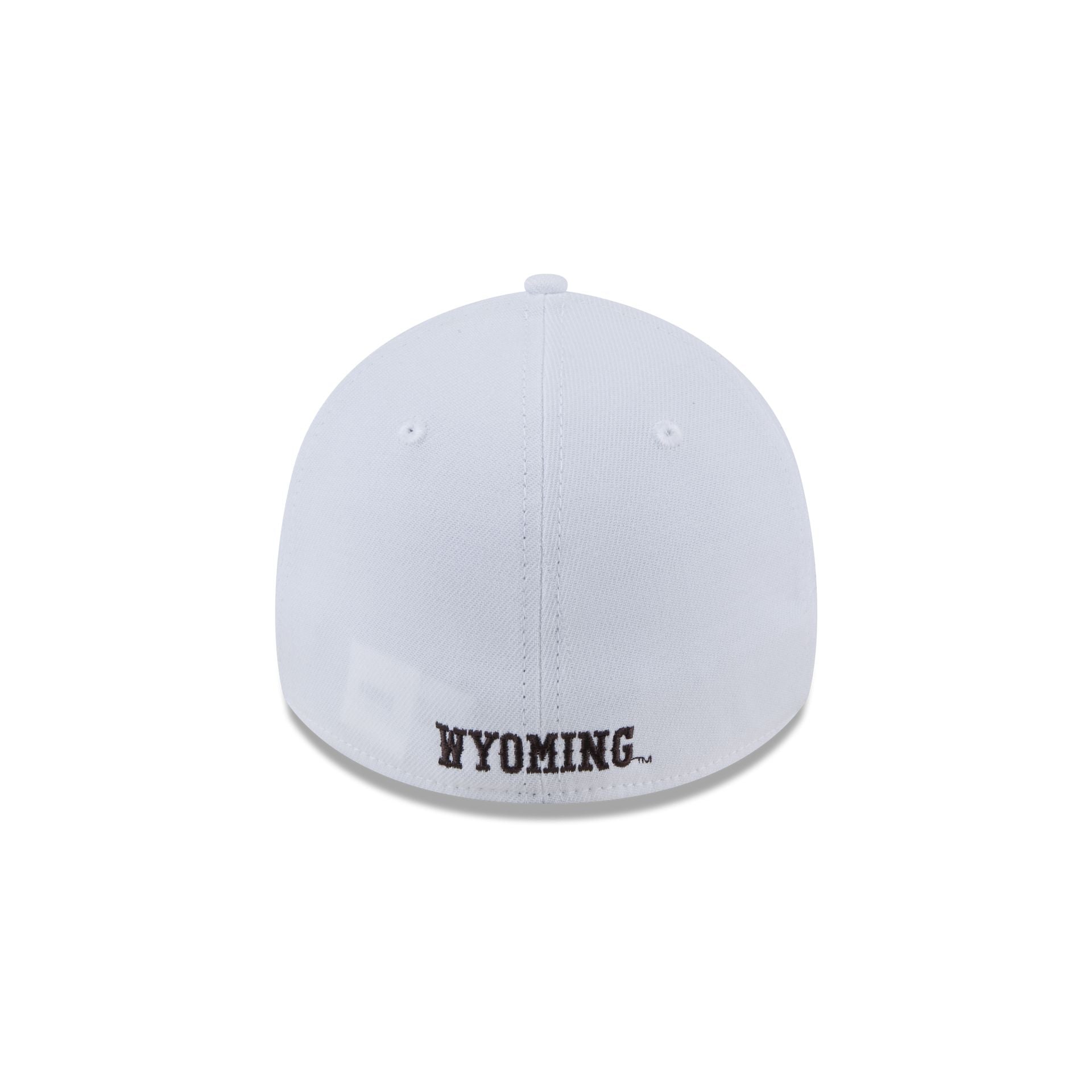 Wyoming Cowboys Optic White 39THIRTY Stretch Fit Hat - Image 6