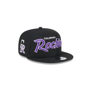 Colorado Rockies Script Kids 9FIFTY Snapback Hat
