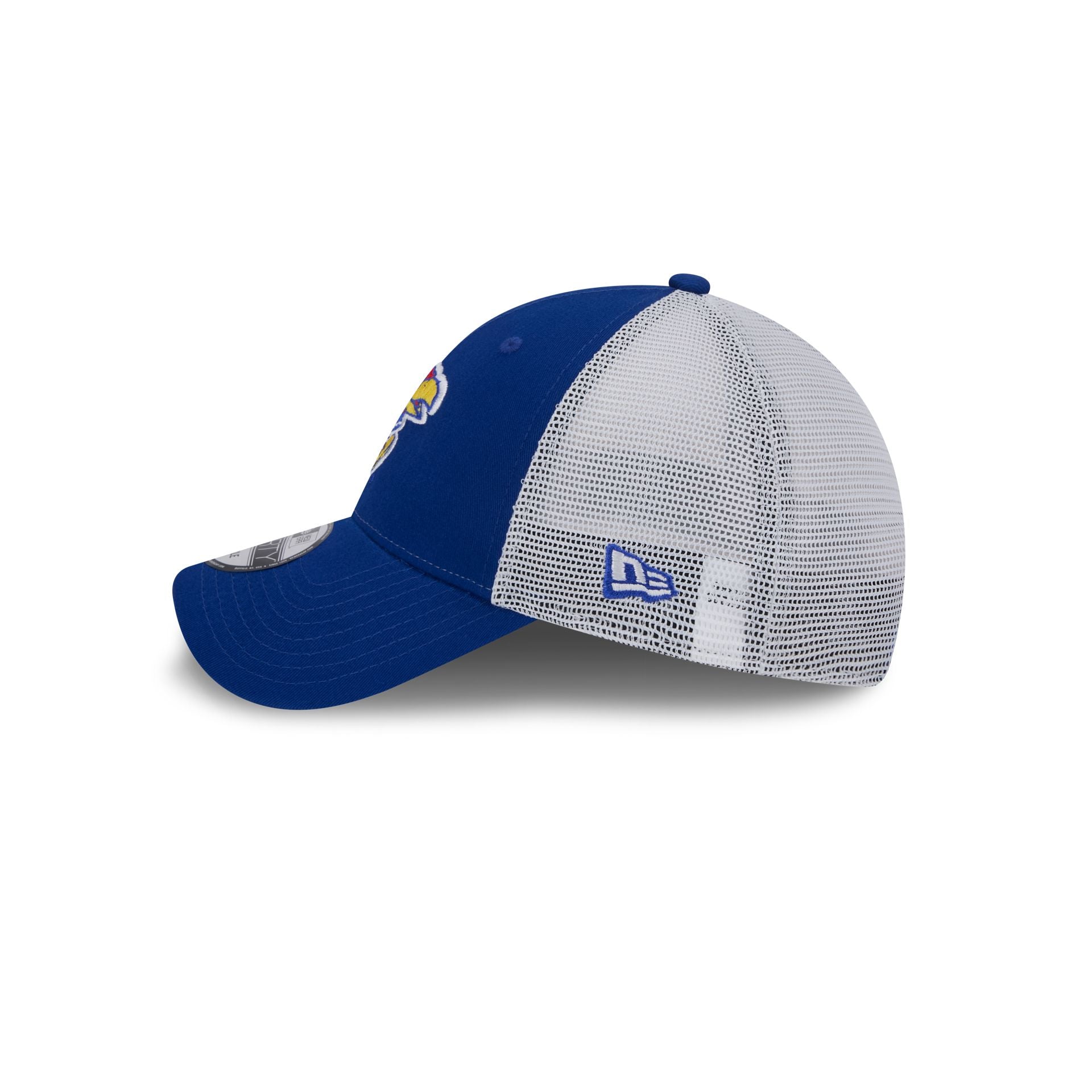 Kansas Jayhawks Blue 9FORTY Trucker Hat - Image 4