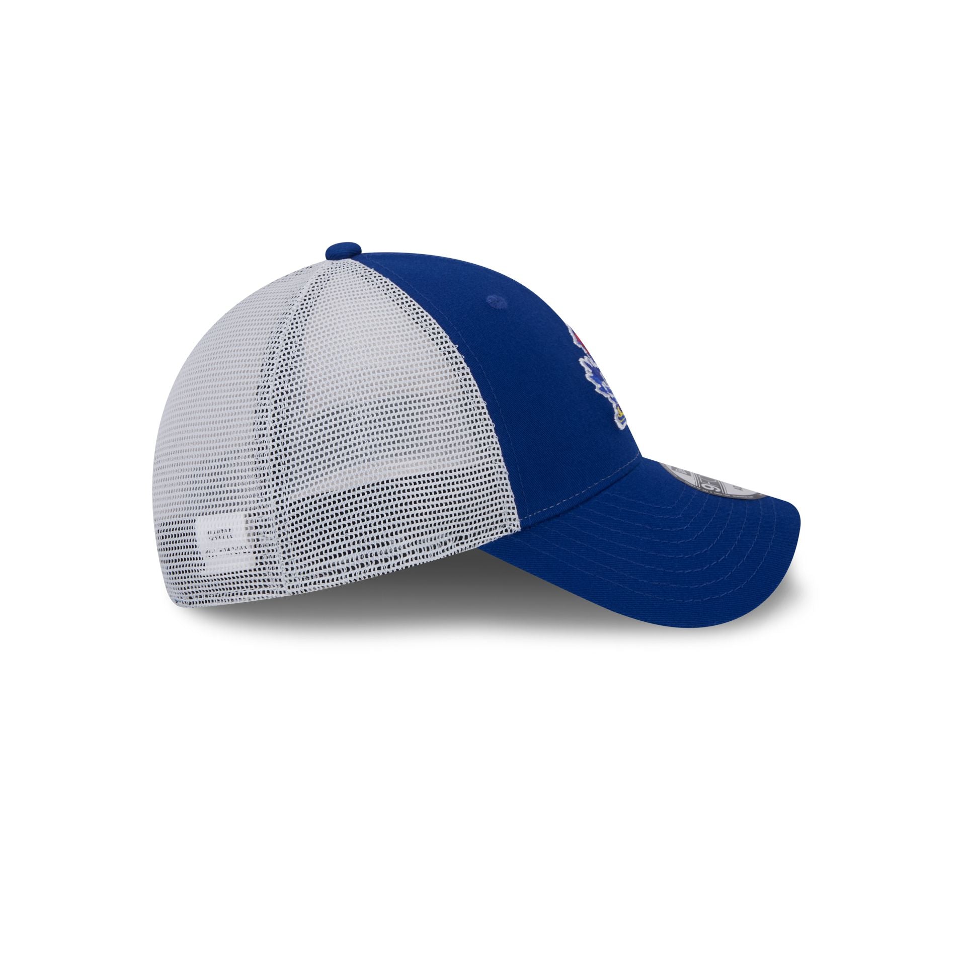 Kansas Jayhawks Blue 9FORTY Trucker Hat - Image 5