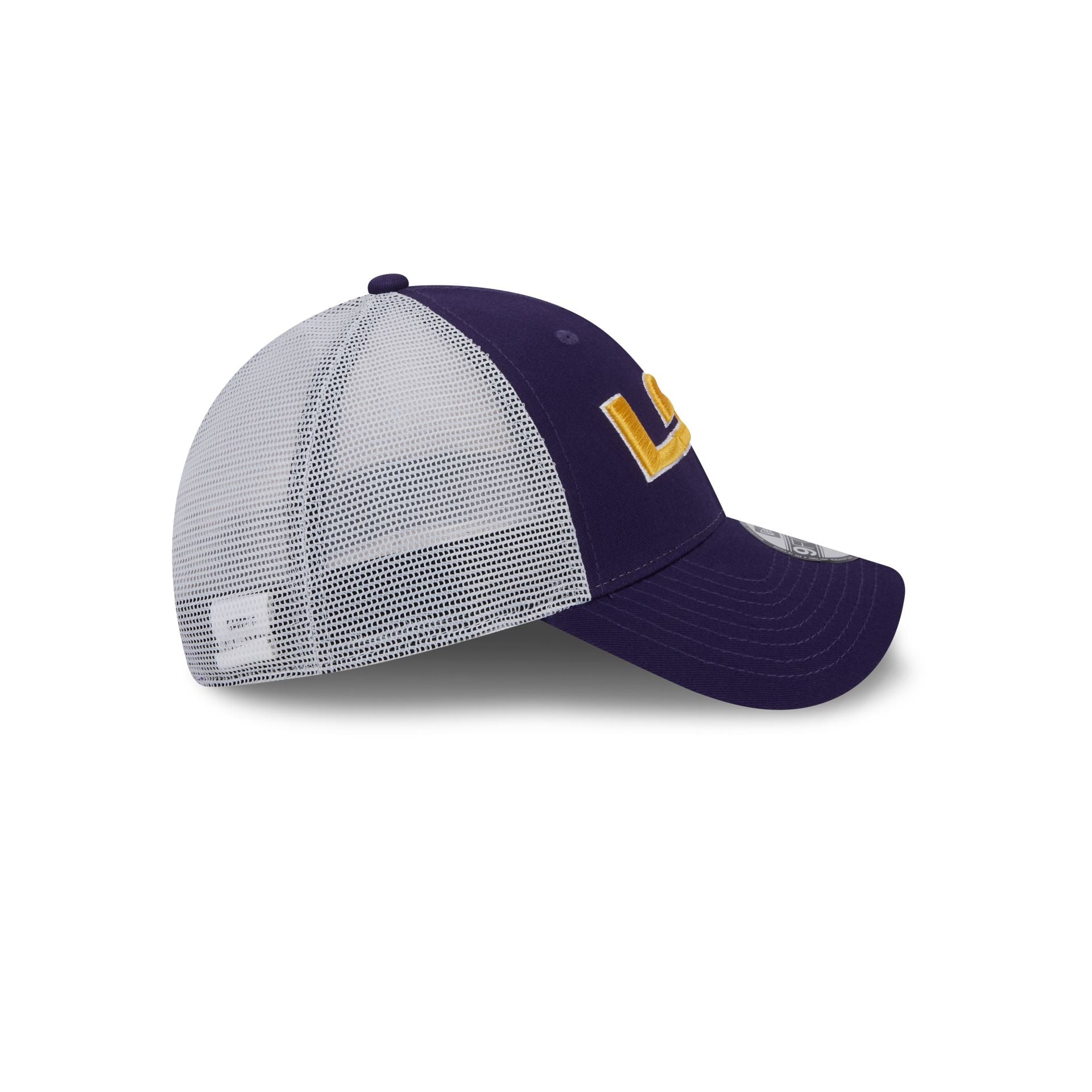 LSU Tigers Purple 9FORTY Trucker Hat - Image 5