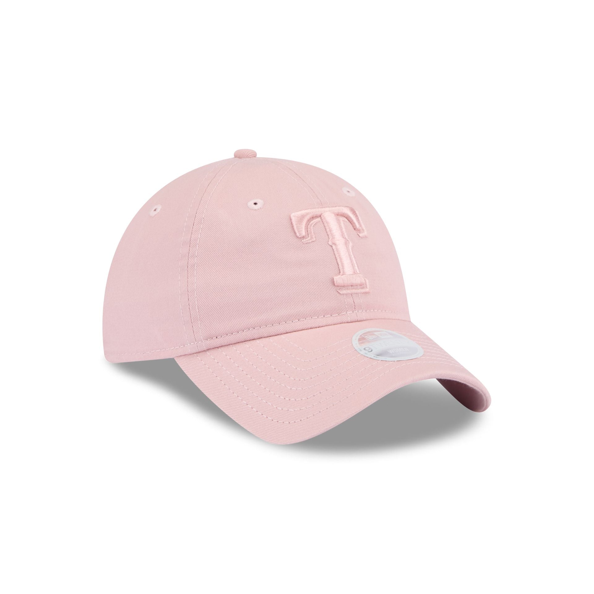 Texas Rangers Women's Pink 9TWENTY Adjustable Hat - Image 3