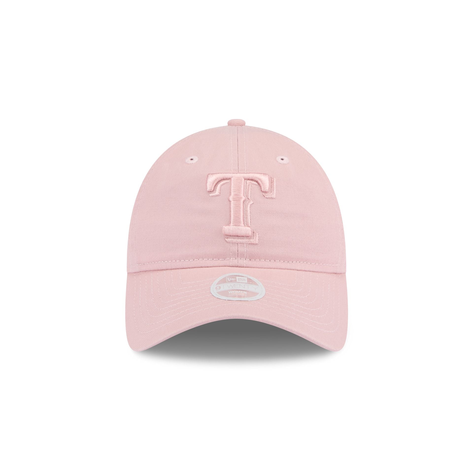 Texas Rangers Women's Pink 9TWENTY Adjustable Hat - Image 2