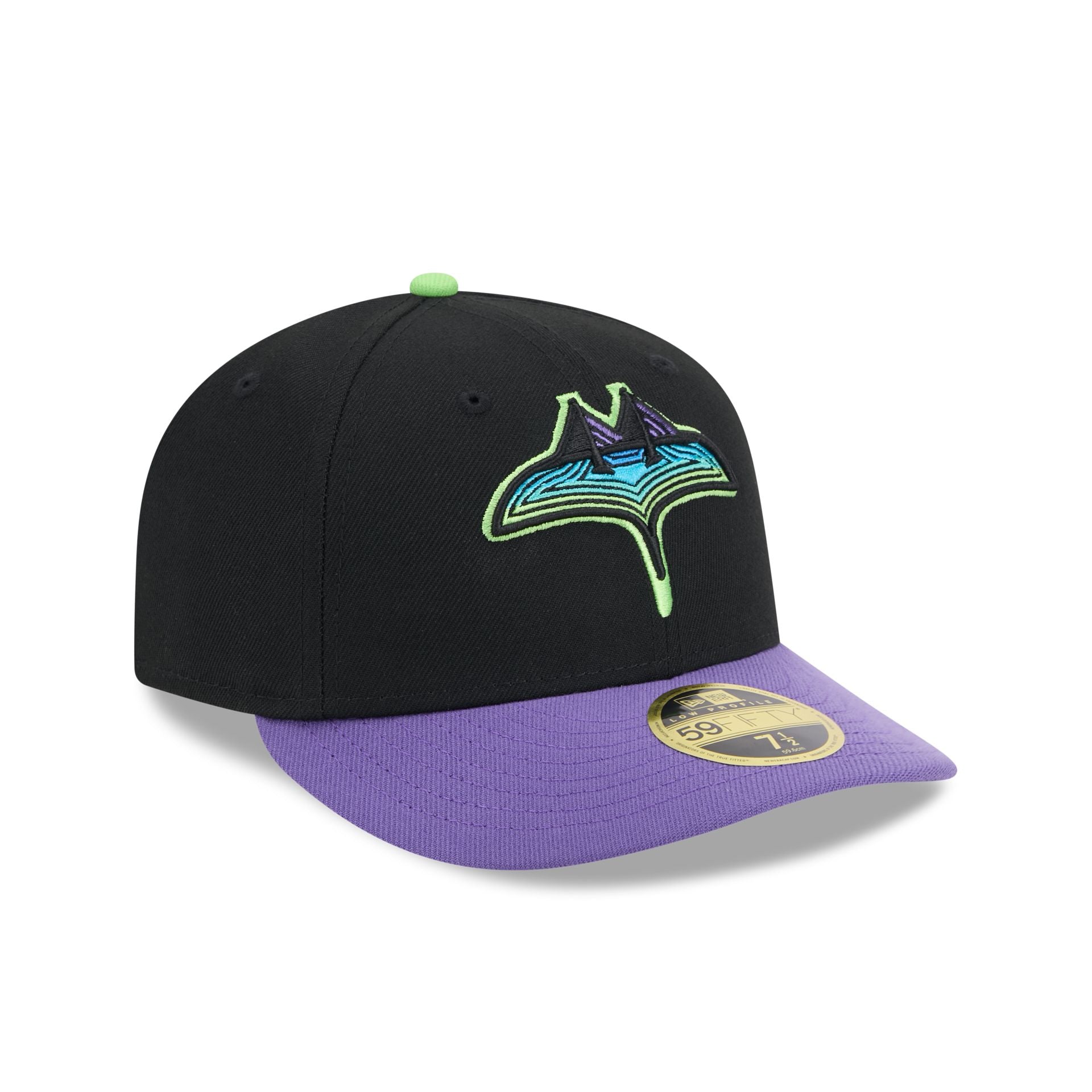 Tampa Bay Rays City Connect Low Profile 59FIFTY Fitted Hat - Image 3