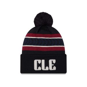 Cleveland Guardians City Connect Pom Knit Hat