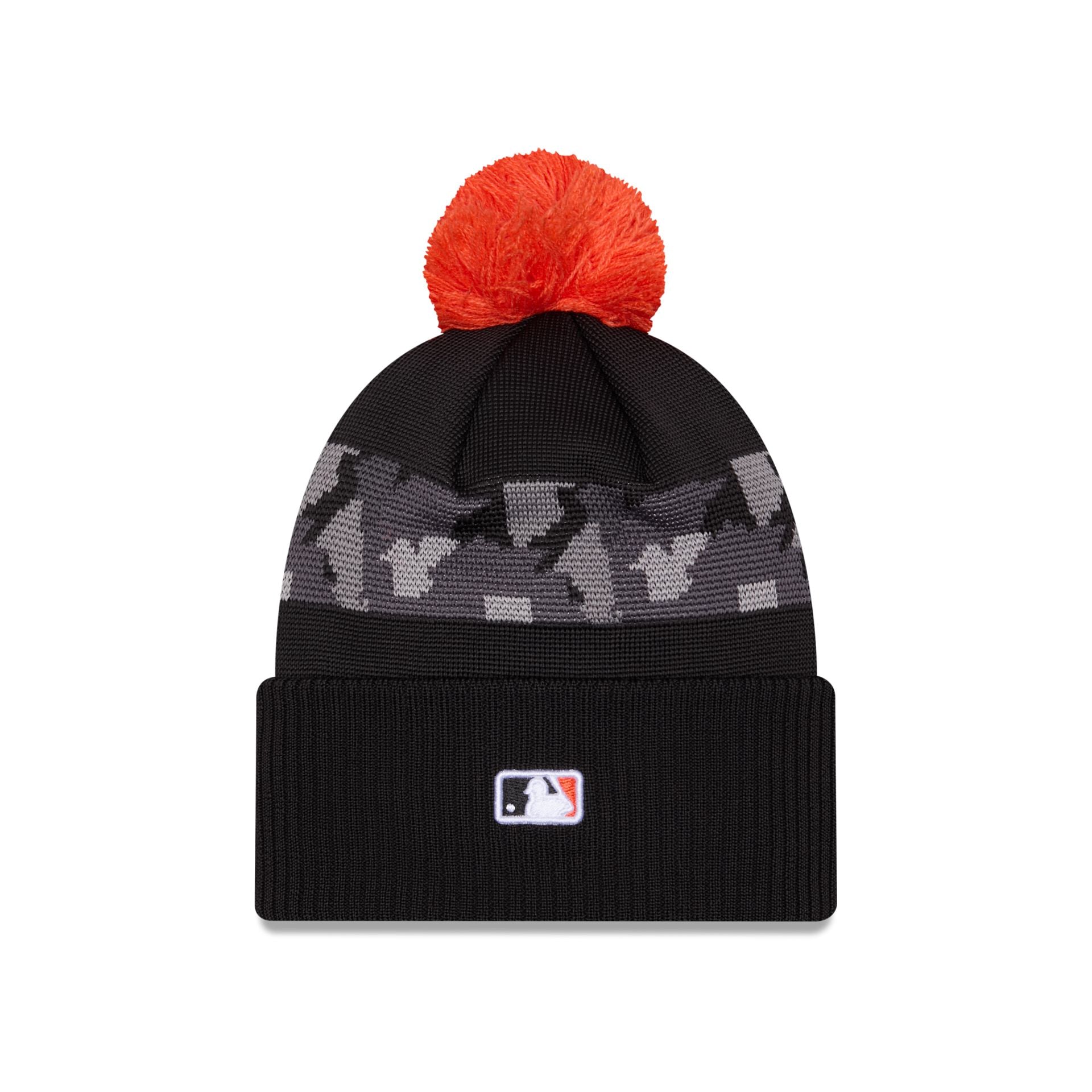 Baltimore Orioles City Connect Pom Knit Hat - Image 2